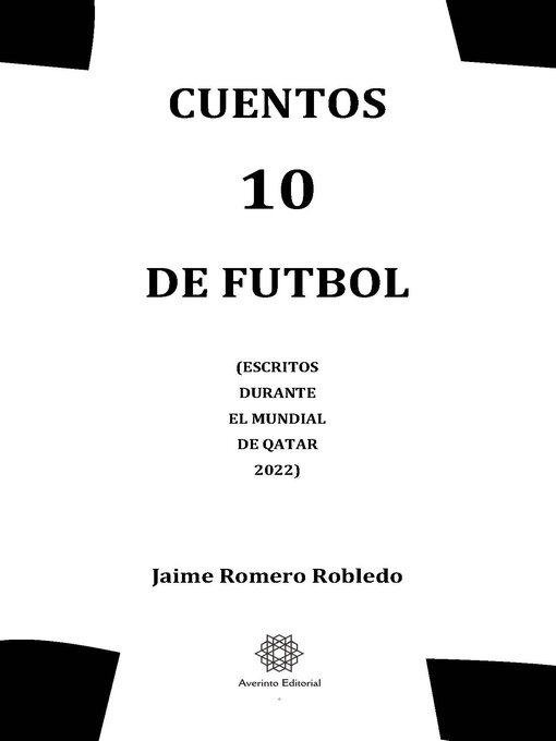 Title details for Cuentos 10 de Futbol by Jaime Romero Robledo - Available